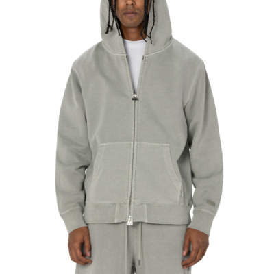 Pro Club Men's Heavyweight Vintage Wash Zip-Up