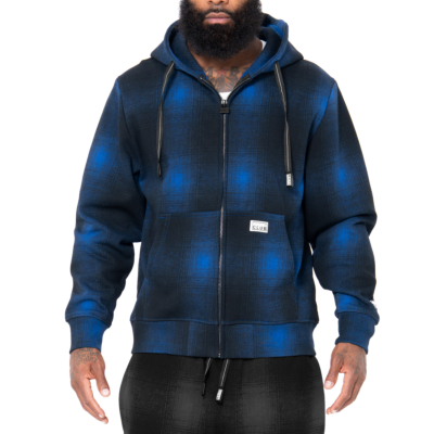 Heavyweight Ombre Fleece Zip-Up
