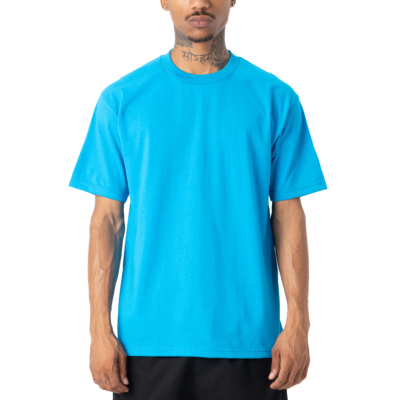 Comfort Cotton Short Sleeve T-Shirt, Turquoise, Small