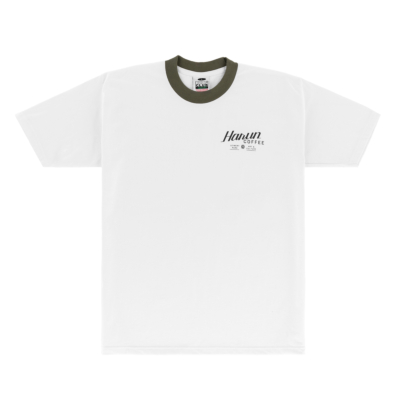 Harun Coffee Heavyweight Tee-Snow White-Small