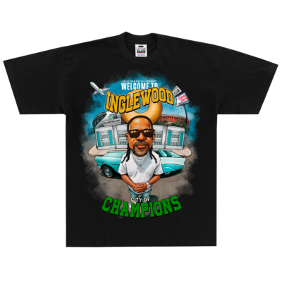 Mack 10 &quot;Inglewood&quot; Tee-Black-Small