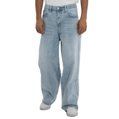 Heavyweight Baggy Fit Denim Pant-Vintage Stonewash Denim-30"