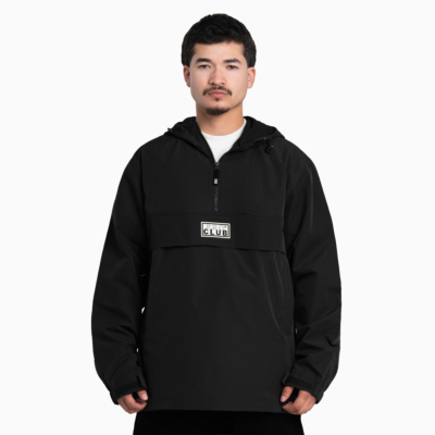 PROCLUB アノラックジャケット Pro Club Men's Nylon Hooded Anorak Quarter Zip Jacket