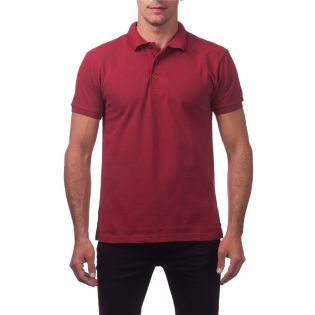 Pro Club Men's Pique Polo Cotton Short Sleeve Shirt