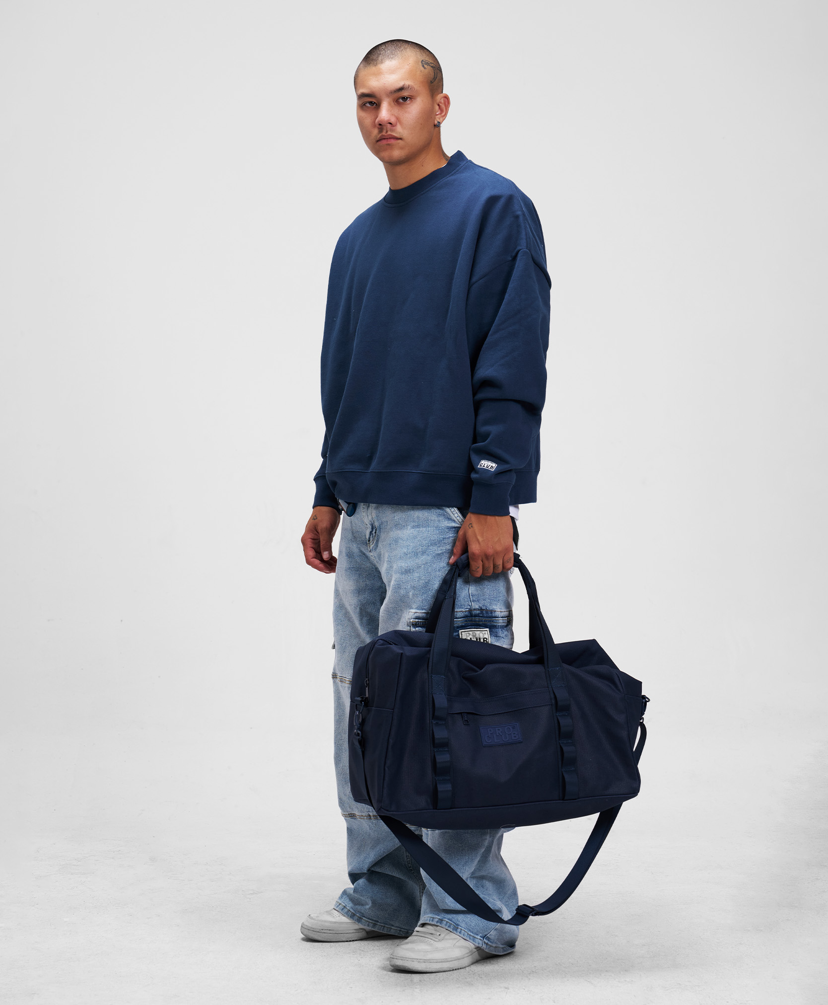 Pro Club Men's Heavyweight Vintage Wash Crewneck