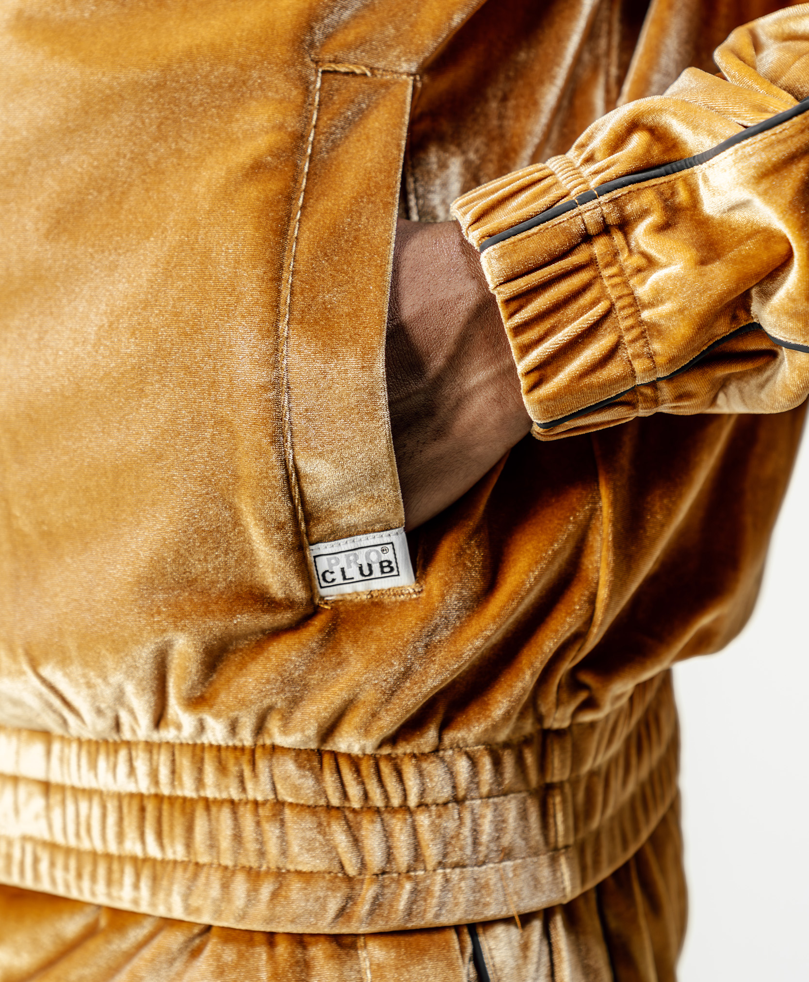 Pro Club Velour Track Jacket