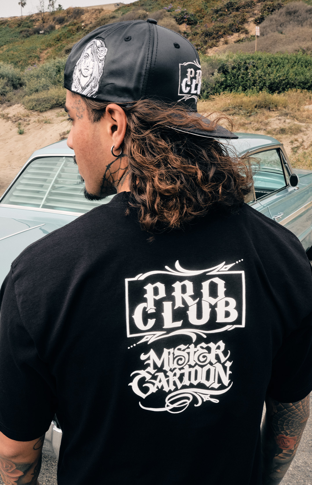 プロクラブ ミスターカートゥーン Tシャツ 白黒2枚セット PC X MC BOXED TEE